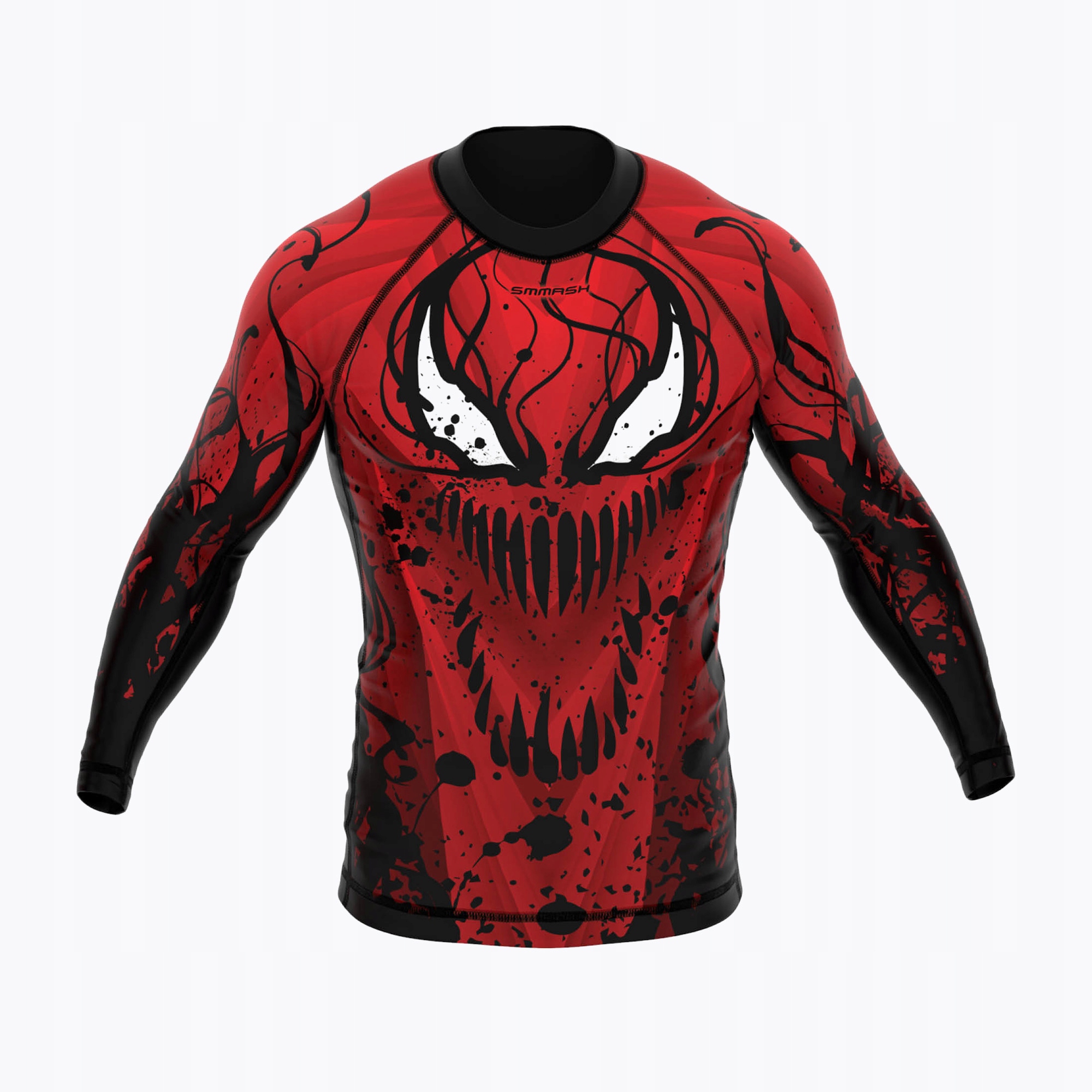 Rashguard męski SMMASH Carnage czerwony XL Rozmiar XL