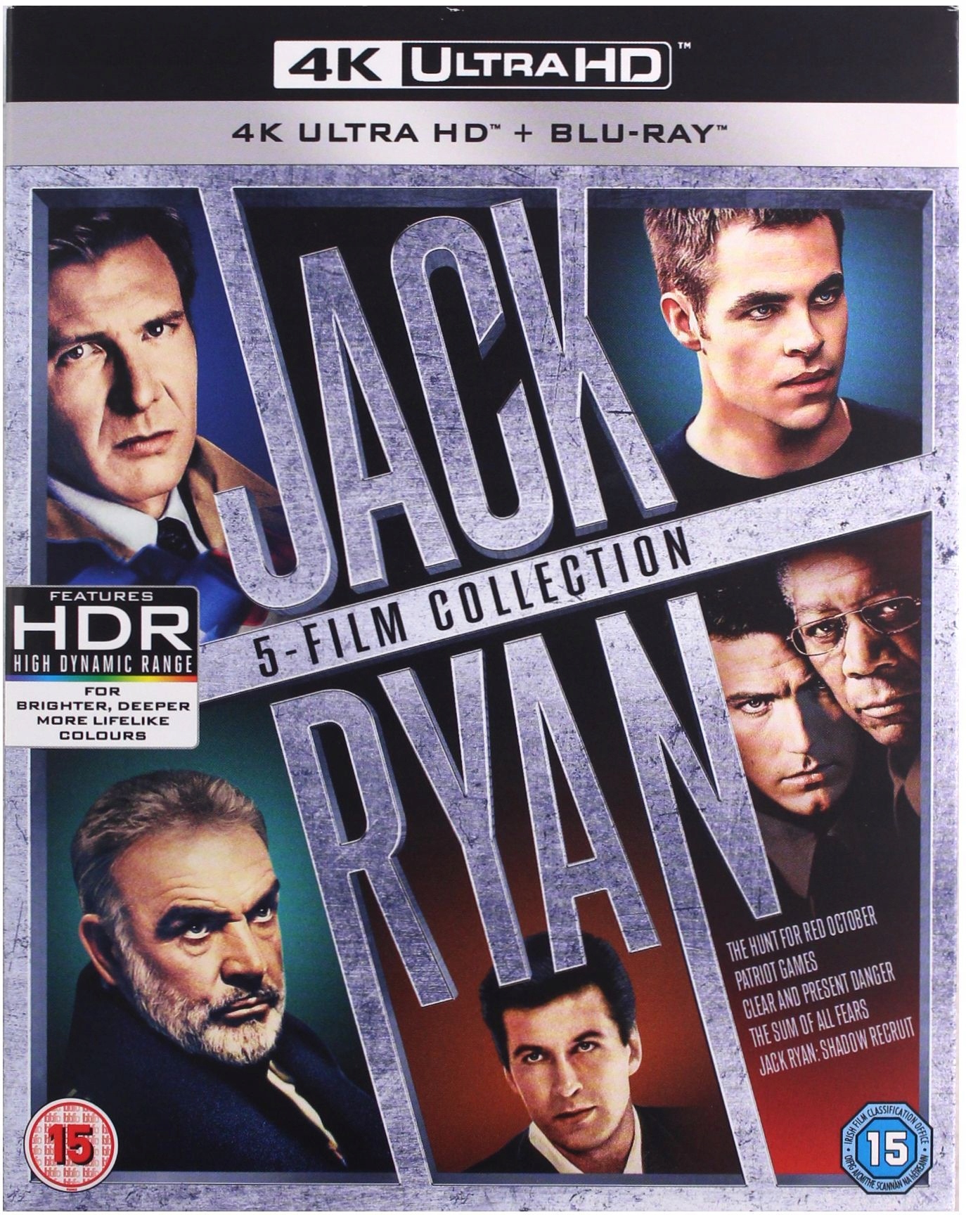 The Hunt For Red October Patriot Games Clear A