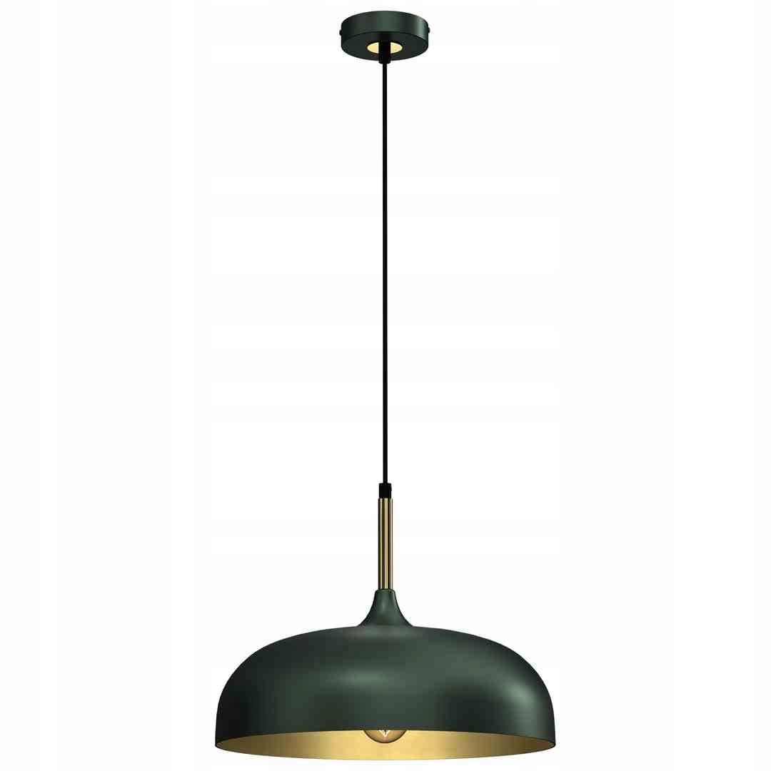 Závesná lusterová lampa Lincoln Green Milagro