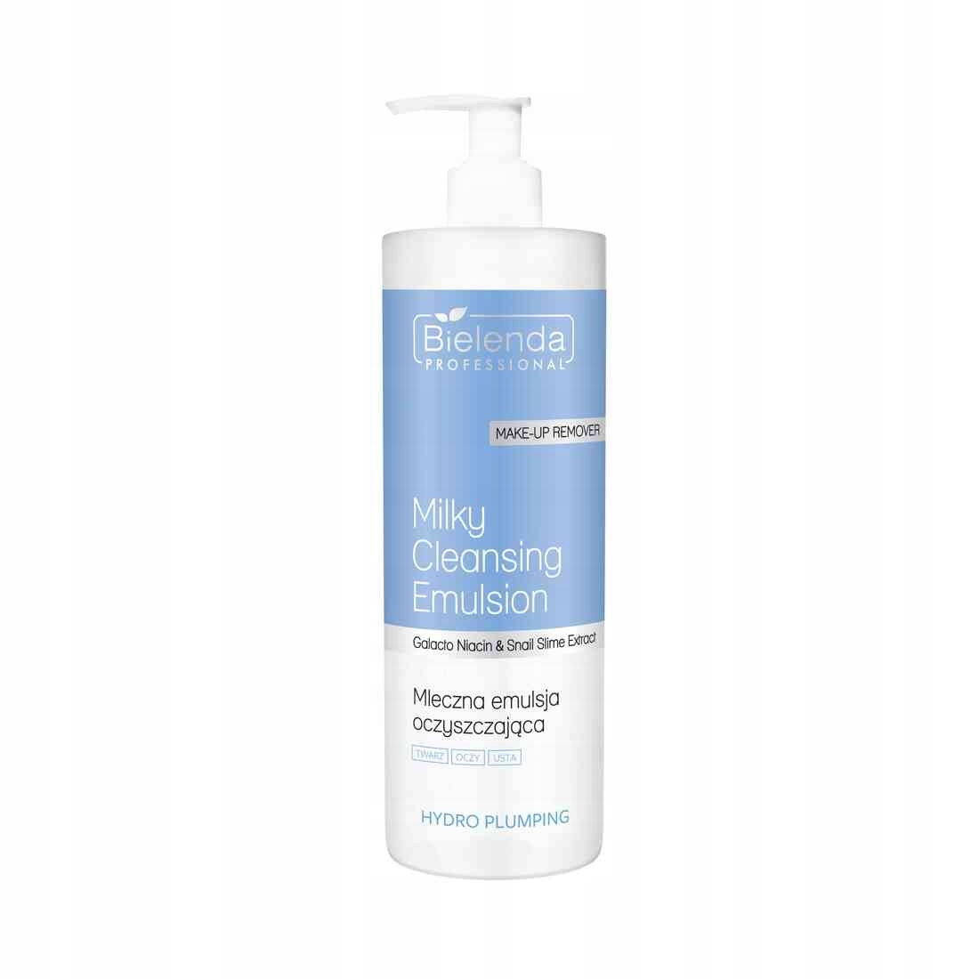 Bielenda Professional Hydro Plumping Mléčná čistící emulze 500 ml