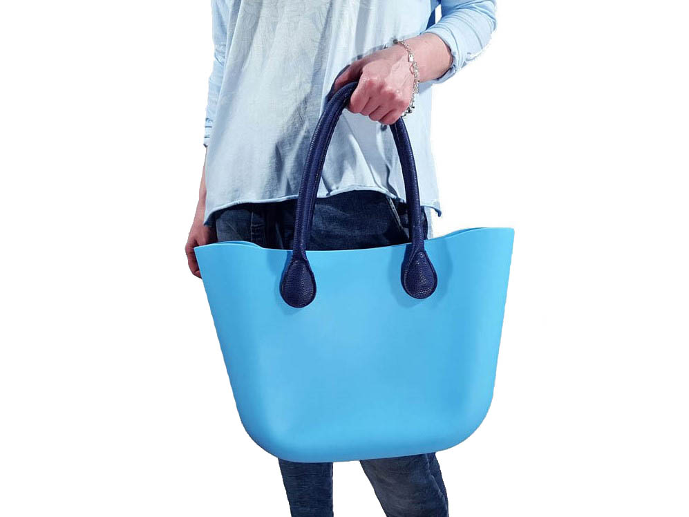 

O Torba Gumowa Torebka Jelly Shopper Bag Hobo Tgs