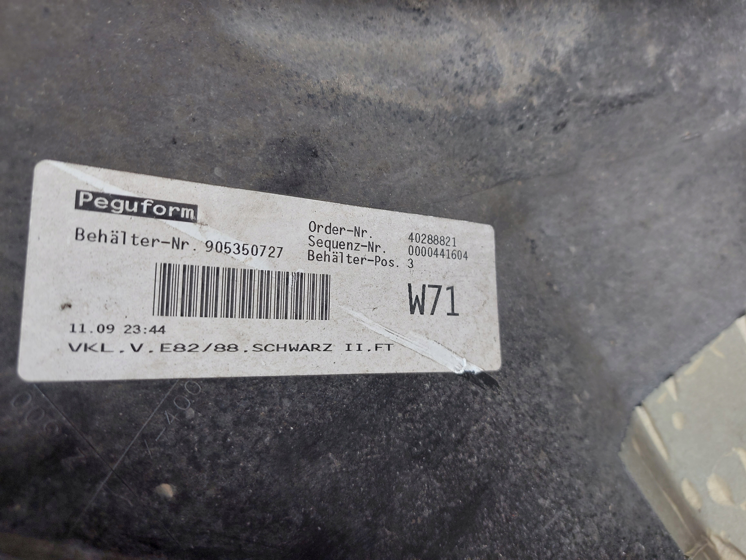 Stoßstange vorne BMW E82 E88 COUPE CABRIO schwarzer 668