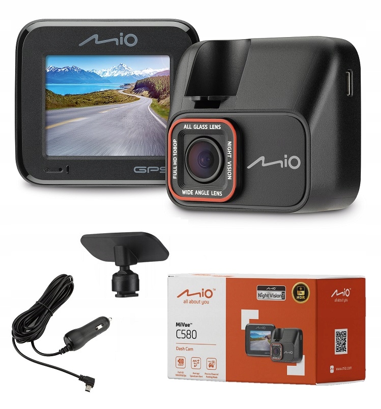 Видео рекордер Mio MiVue C580 камера, кэшбэк