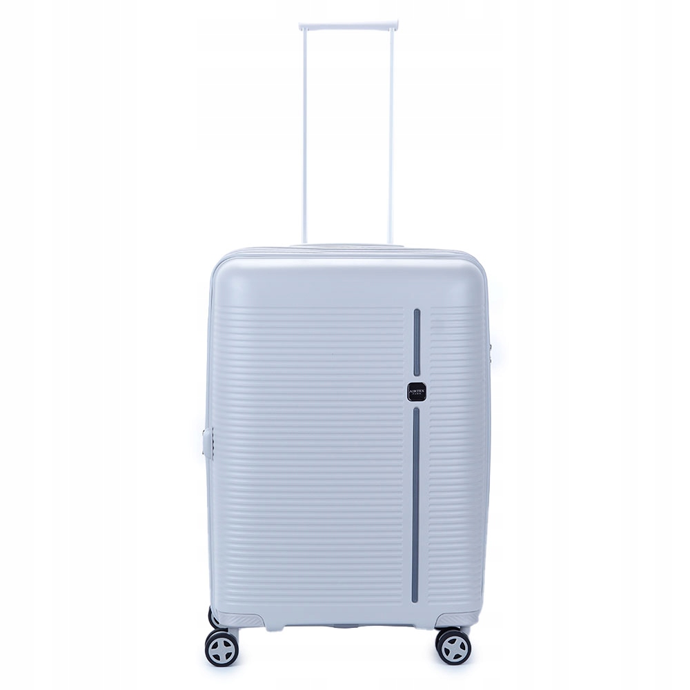 Walizka podróżna średnia na 4 kółkach polipropylen 80l Tsa