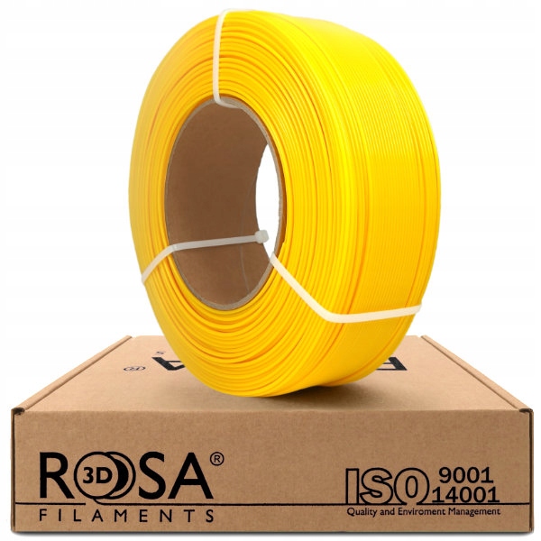 Filament PLA Rosa 3d 1,75 mm 1000 g żółty