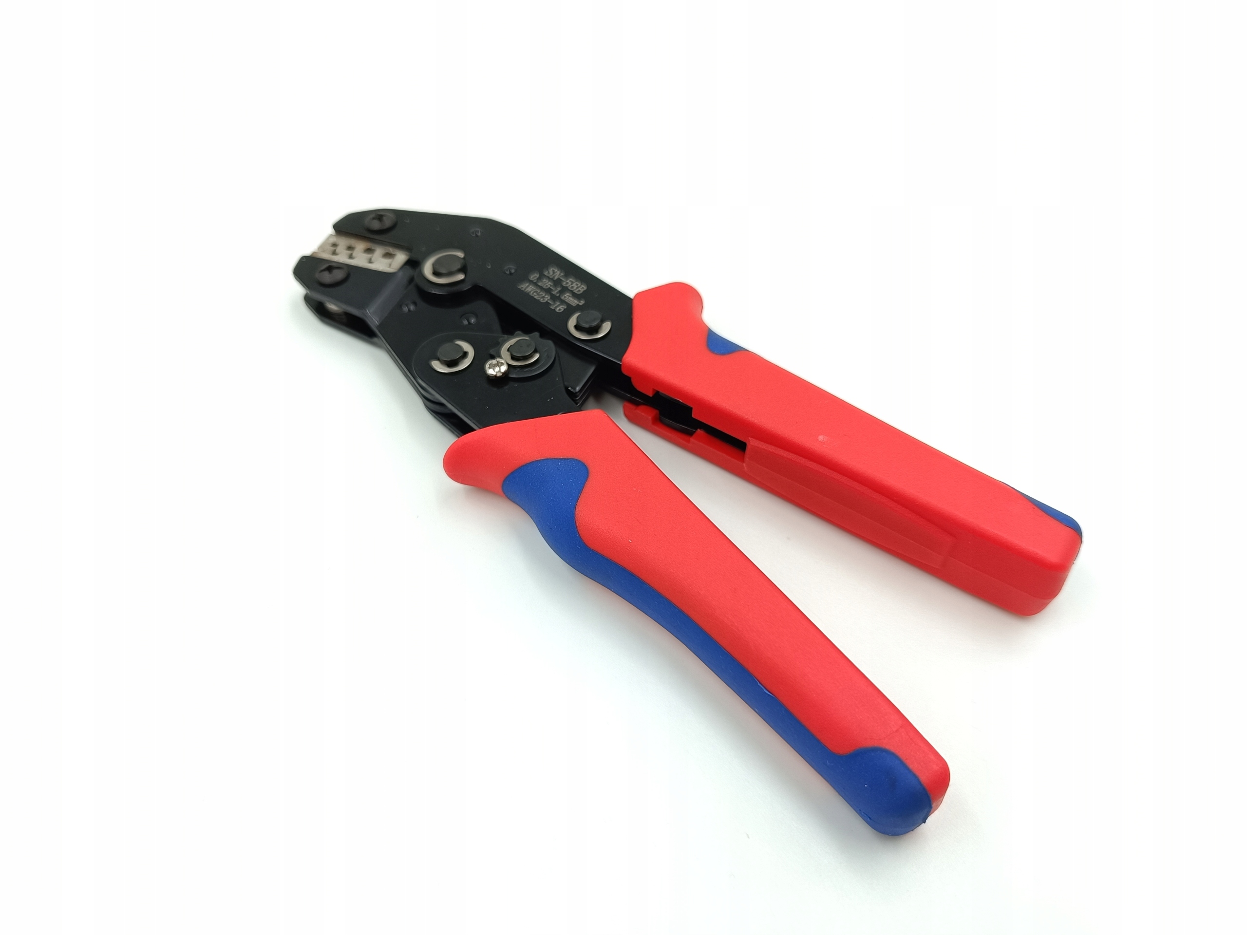 ZACISKARKA PRASKA KONEKTORÓW ZESTAW SAMOCHODOWYCH 504 szt IZOLACJA 2.8-6.3 Kolor złoty