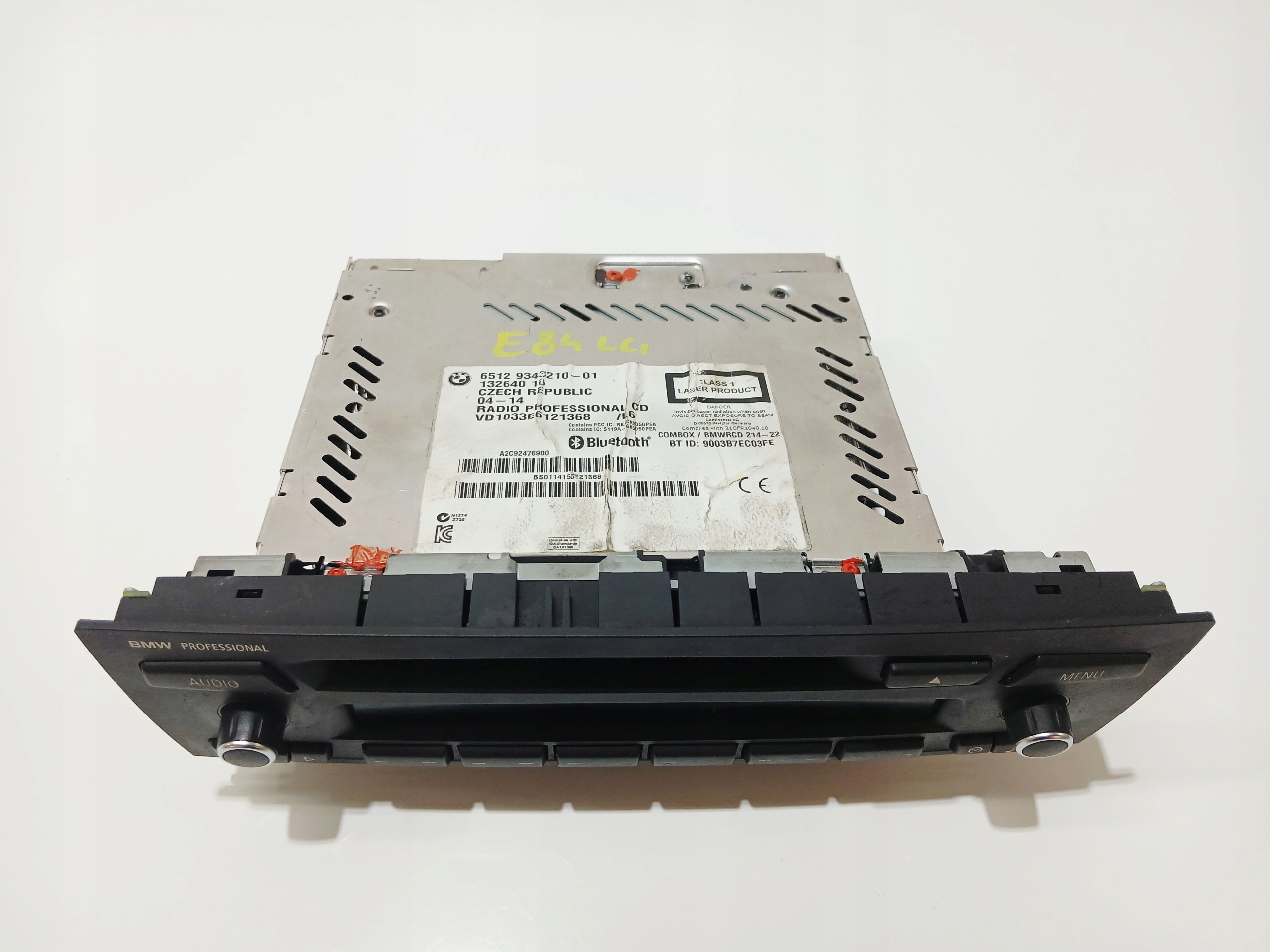 RADIO PROFESSIONAL BMW X1 E84 E60 E90 CI 9343210 (0006138)
