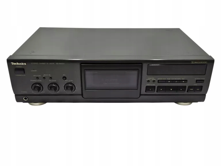 Кассетный магнитофон Technics RS-BX501 черный