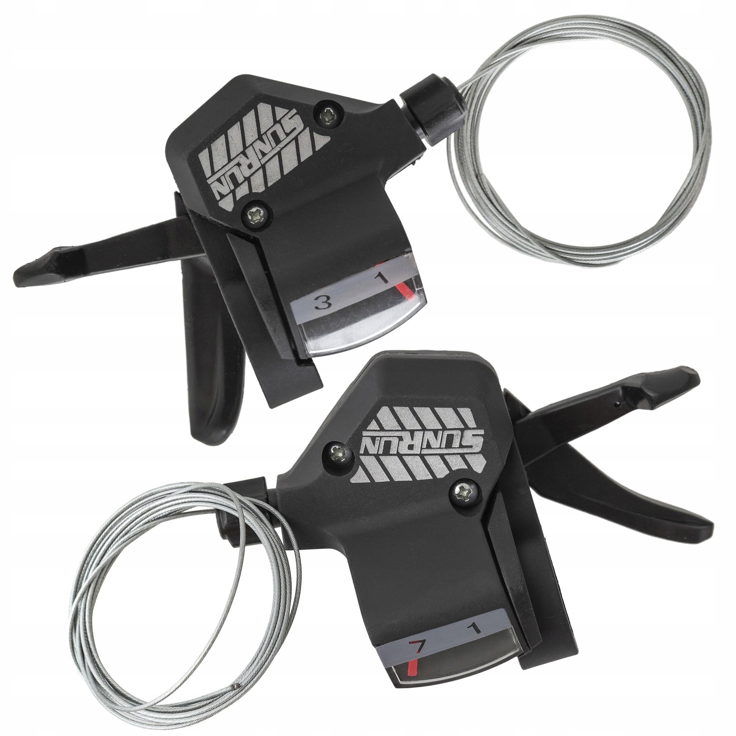 

Dźwignie Przerzutki Sunrun SL-KD-30 3X7 Index