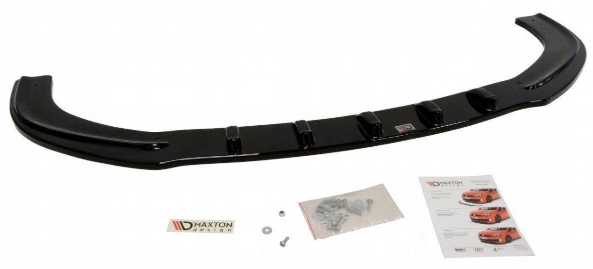 SPLITTER PRZEDNI MAZDA 6 MK2 2007-2010 GLOSS BLACK