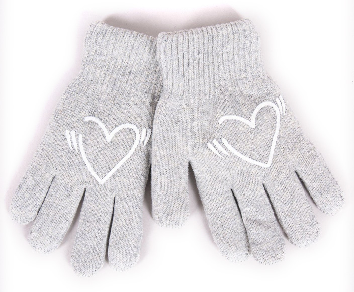 

Grube Rękawiczki frotte z wełną 5-palcowe 116 122