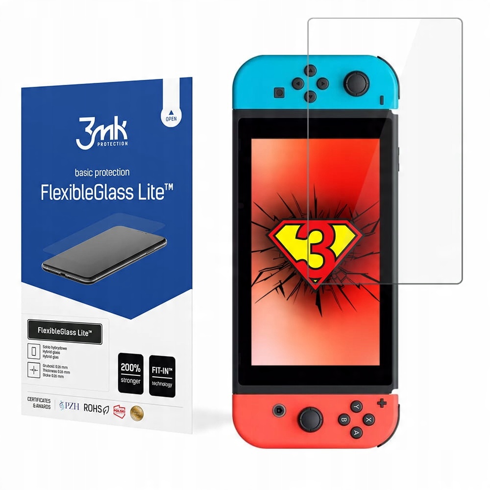 

Niepękające szkło folia do Nintendo Switch 3mk