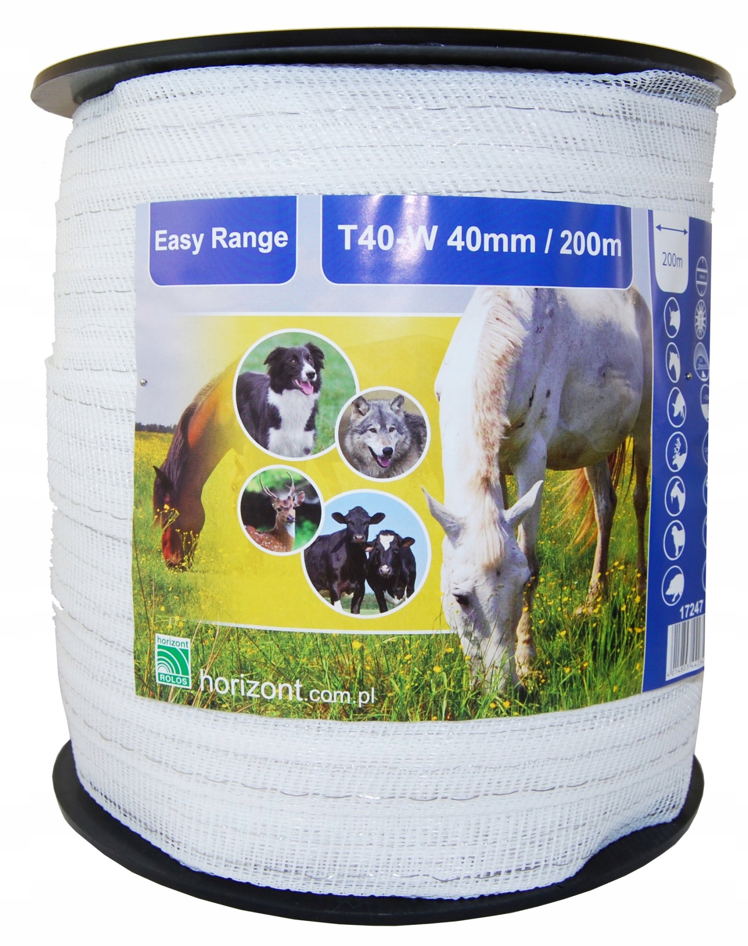 

Taśma Easy Range Pastuch Dla Koni 200 Mb 40 MM
