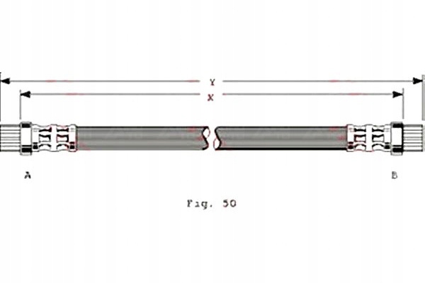 trw тормозной шланг . peugeot задний PARTNER 9