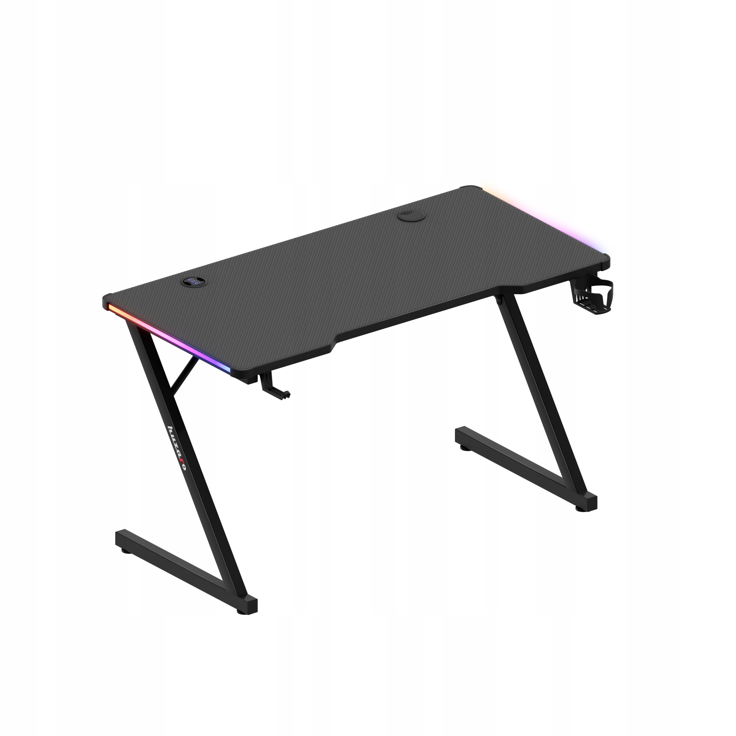 Herní stůl Pro Mládež Carbon pro hráče Huzaro Hero 2.5 Rgb