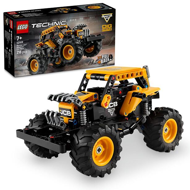Lego Technic 42199 Monster Jam DIGatron s natahovacím motorem