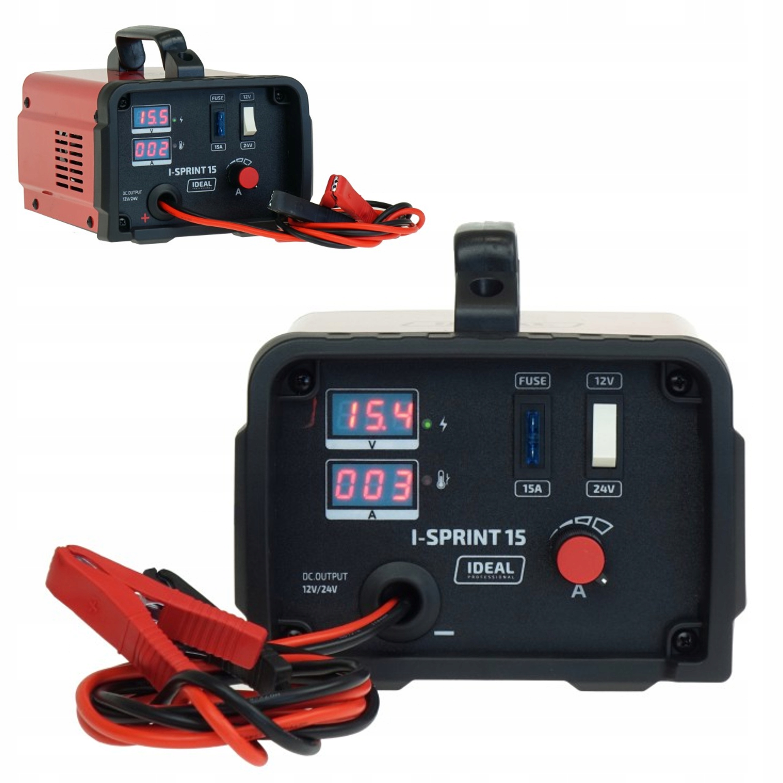 

Prostownik Ładowarka Akumulatora 12 24V 15A