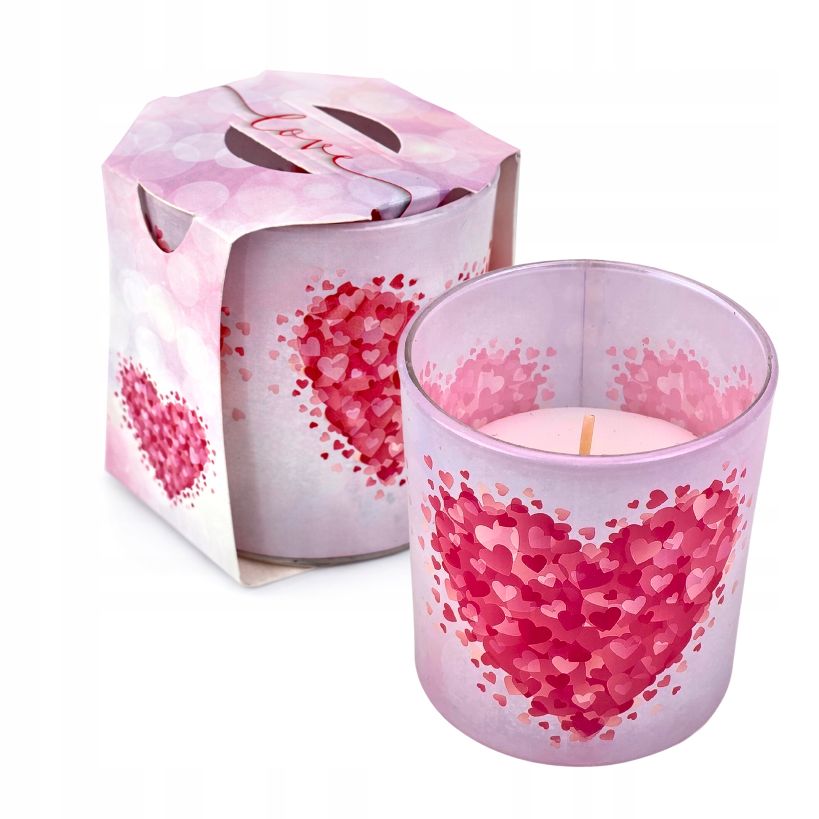 Świeca VERONA Verona Love WALENTYNKI MIŁOŚĆ ROMANTYCZNIE