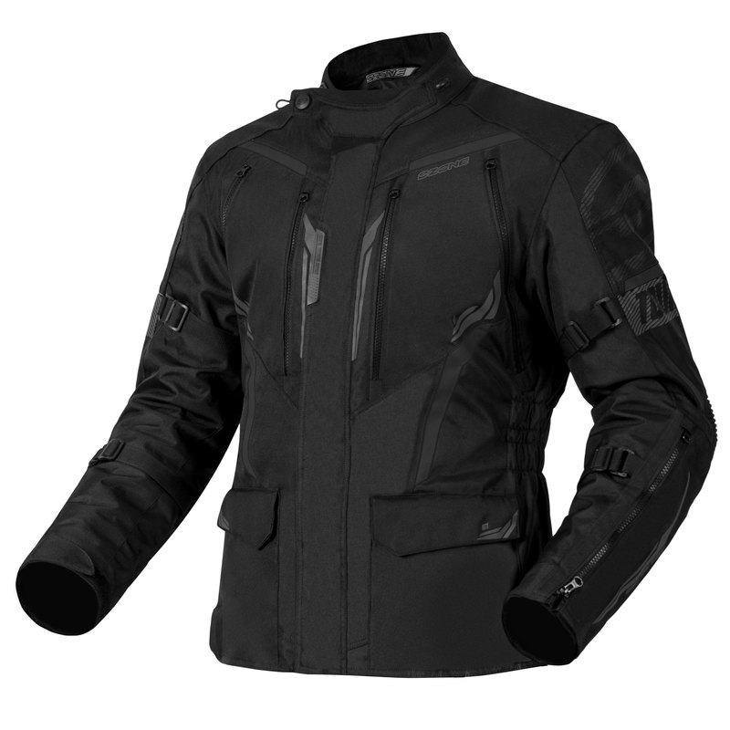 Motocyklová Textilná Bunda Ozone Tour III Black veľ. S