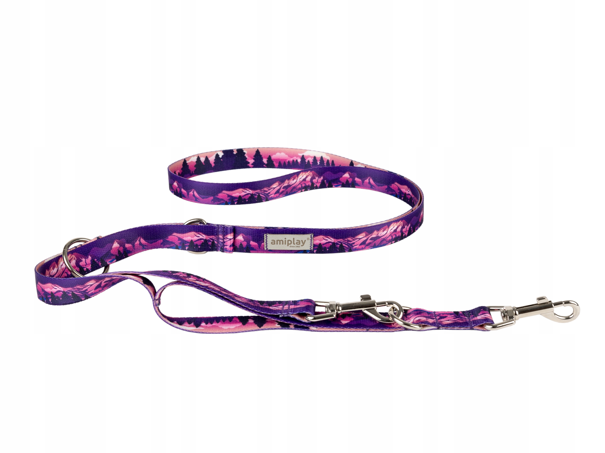 Levně Amiplay Vodítko přepínací 7v1 BeNature M Mountains
