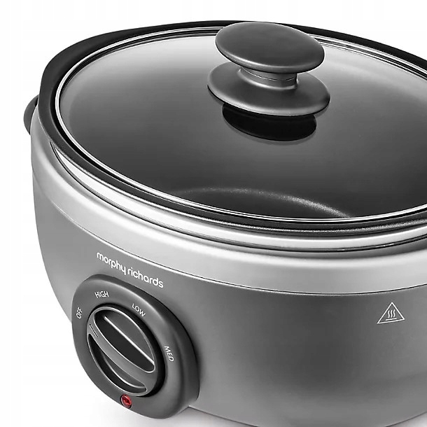 Markowy Wolnowar Garnek Elektryczny Morphy Richards Titanium 3.5L Slow Cook Marka Morphy Richards