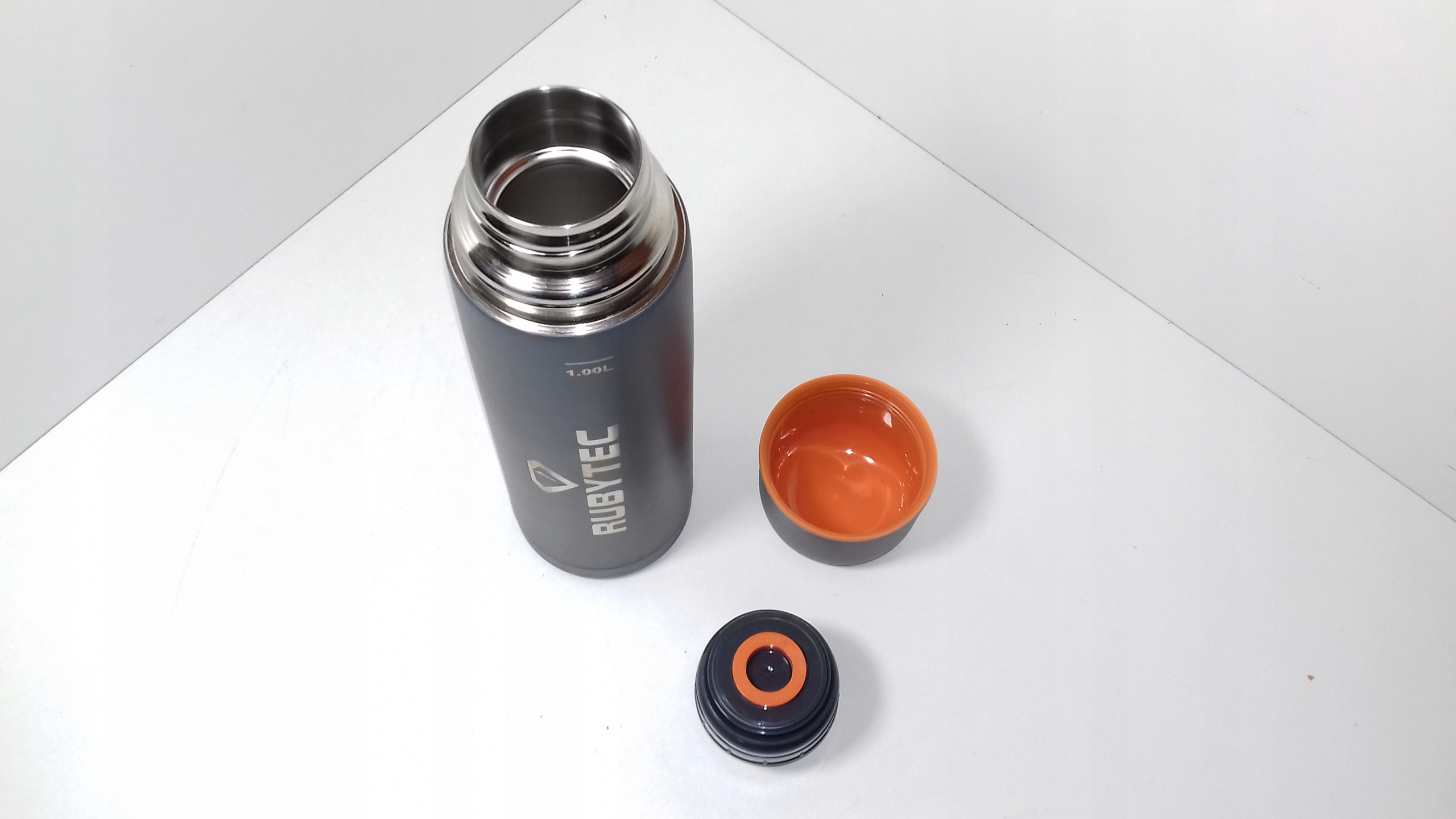 Termos turystyczny 1000ml 24h - RUBYTEC SHIRA 1L Liczba kubków 1