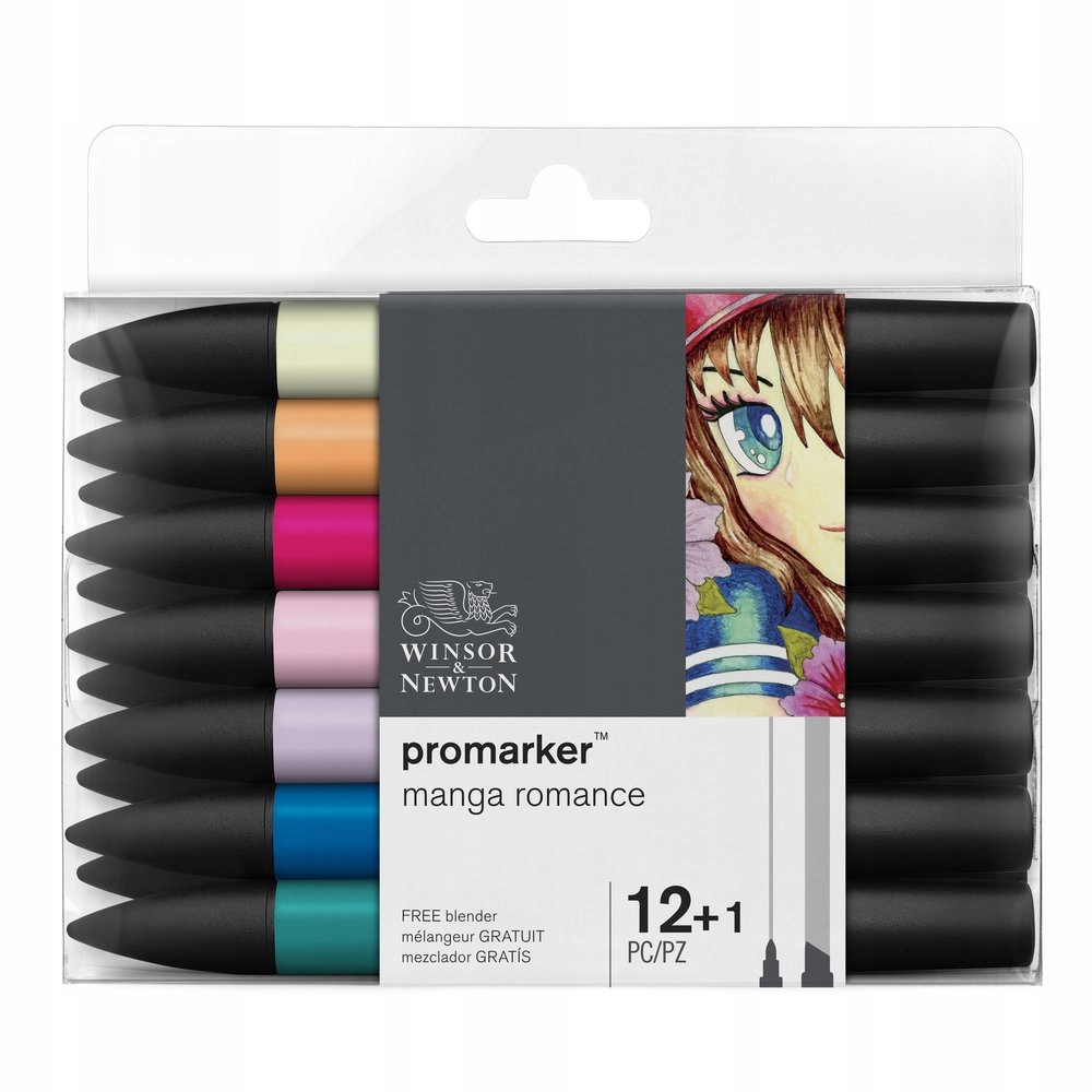 Sada 12+1 Promarker 12kol W&n Romance Tones