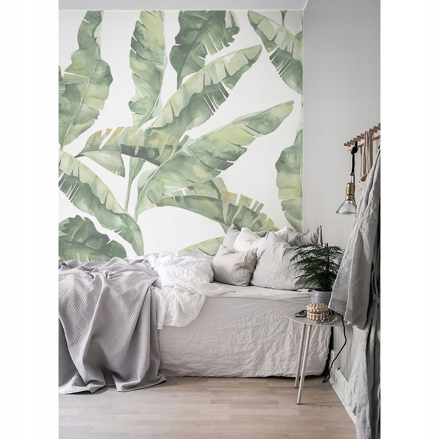 

Tapeta flizelina Zielone liście bananowca 152x104