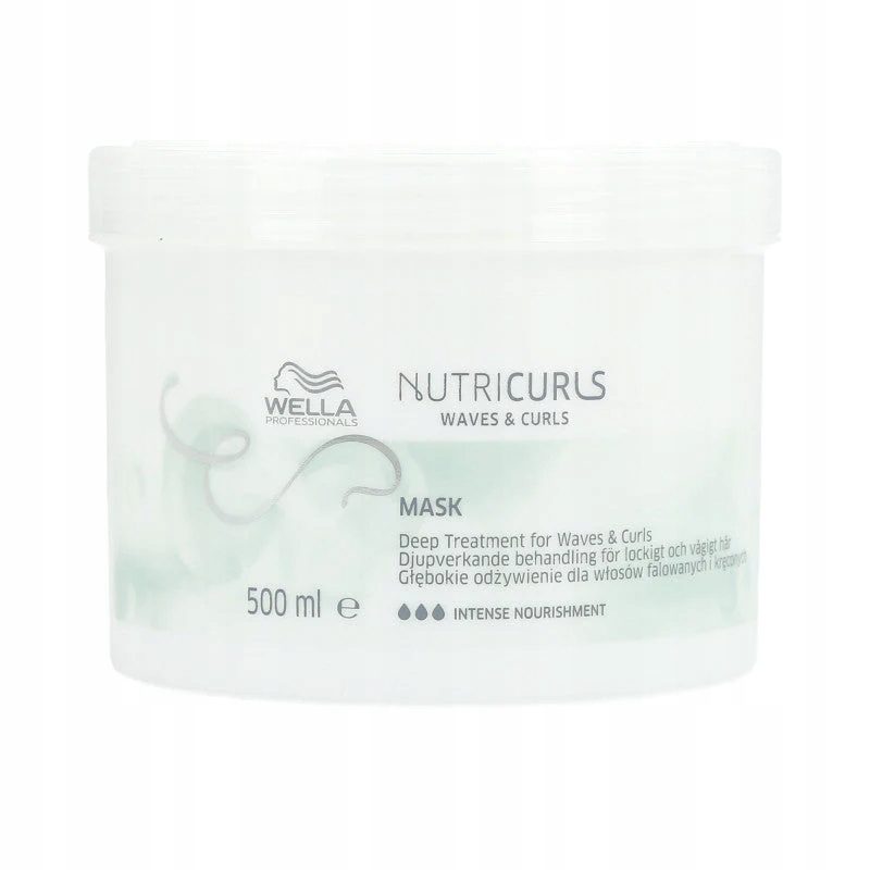 Wella Professionals Nutricurls Maska na vlasy pro vlnité a kudrnaté vlasy 500 ml