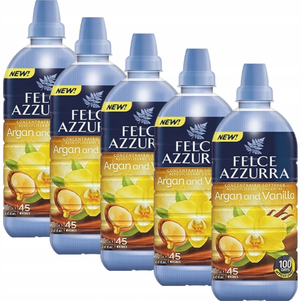 Levně Felce Azzurra Argan and Vanilla Koncentrát na oplachování 5x900 ml