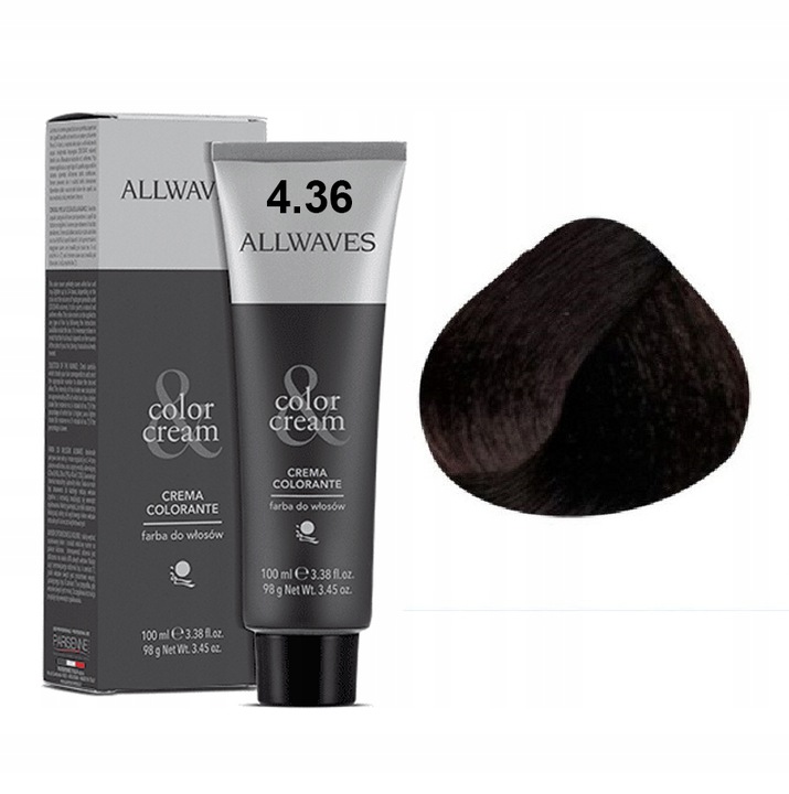 

Allwaves Farba Do Włosów 4.36 100 ML
