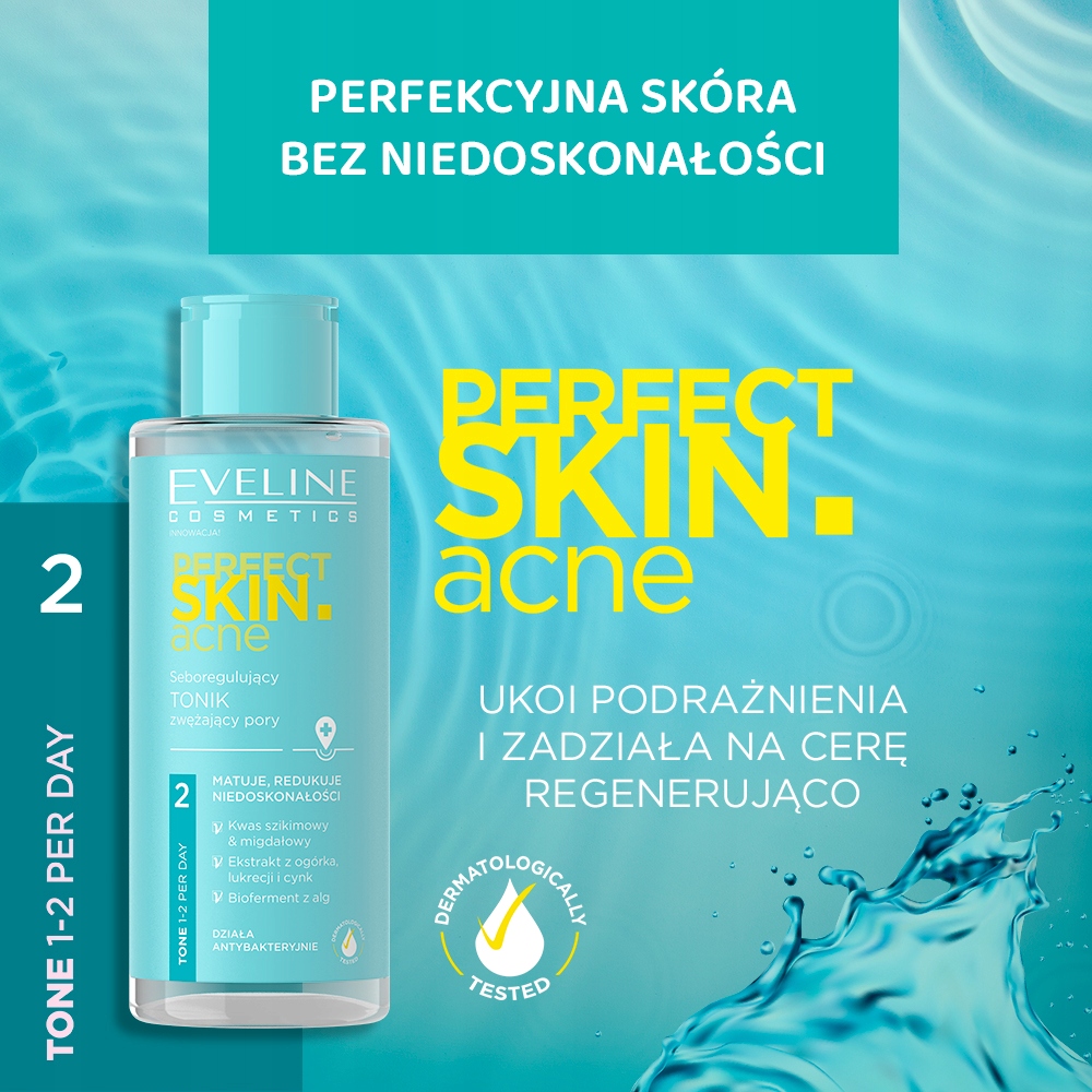 Eveline Cosmetics Perfect Skin Acne tonik Rodzaj tonik