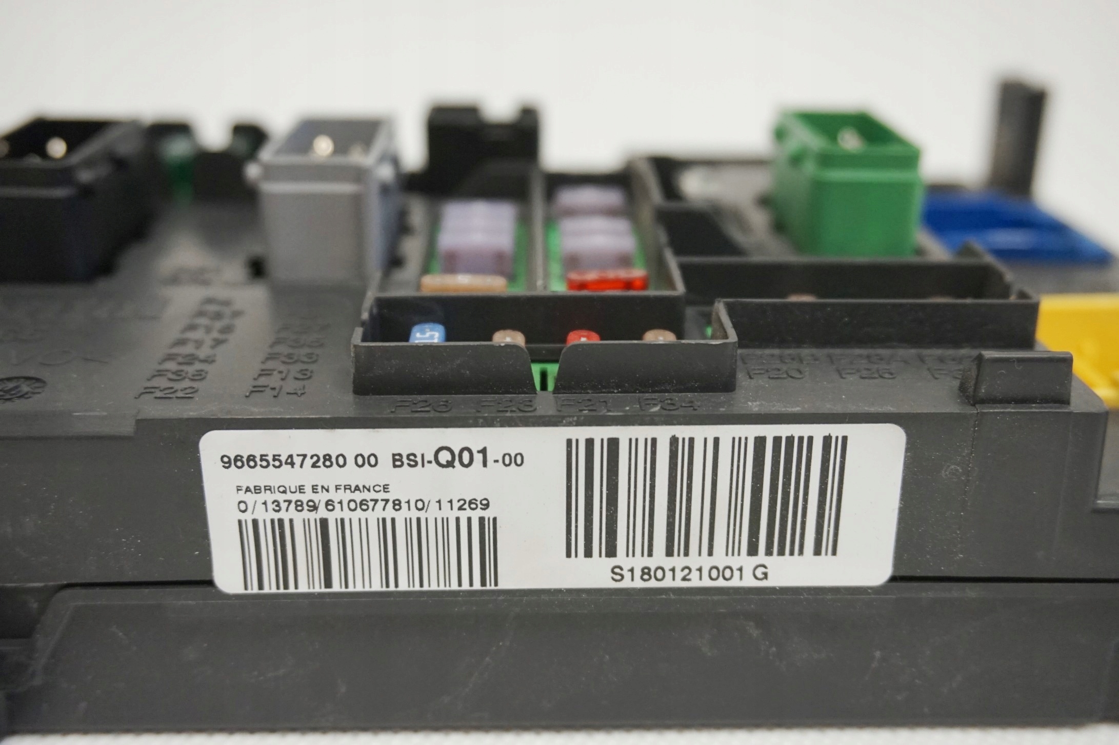 BSI CITROEN C4 II B7 1.6HDI 9665547280 Numer katalogowy części 9665547280