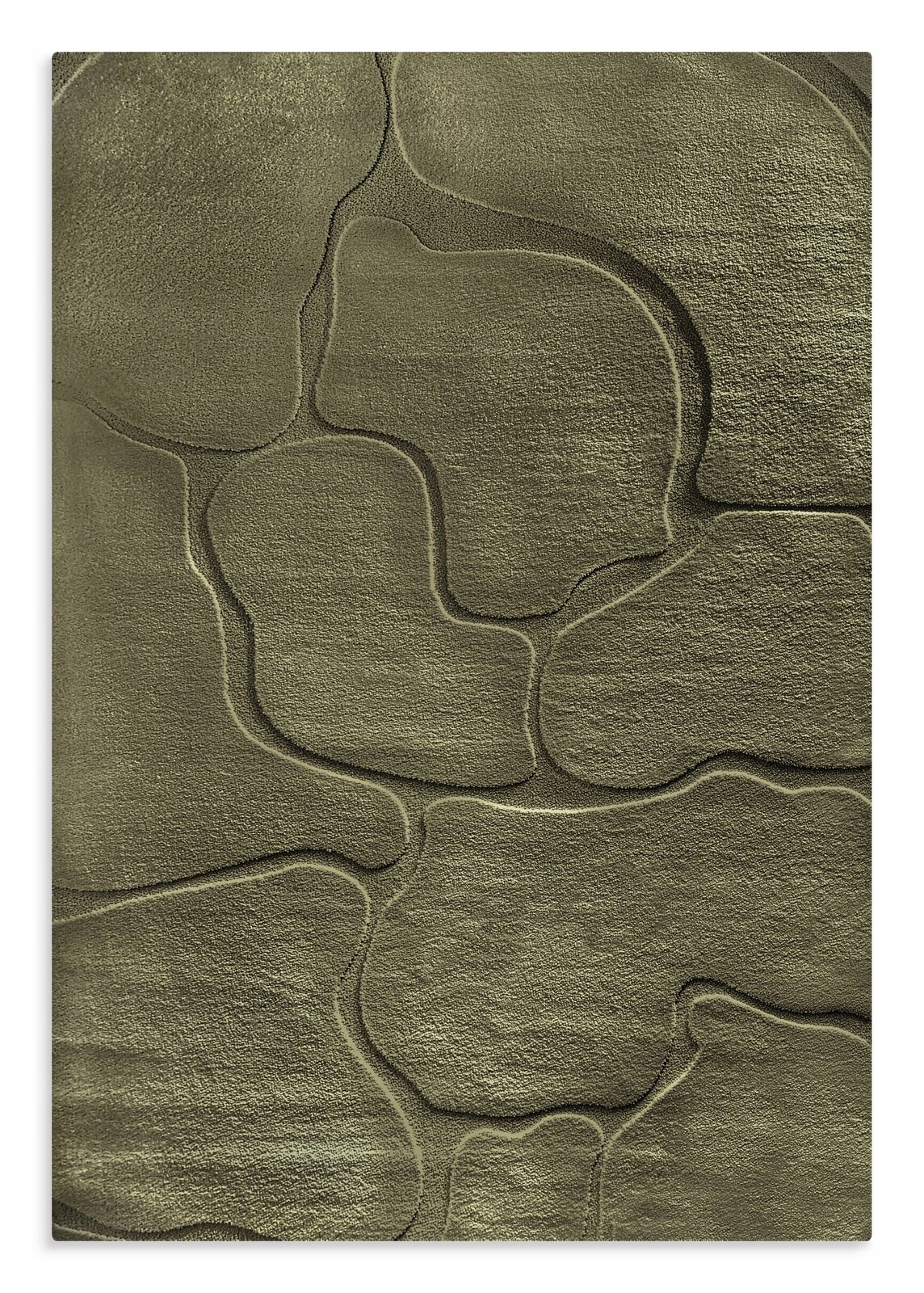 Dywan 200x290 cm oliwkowy nowoczesny geometryczny ALBA6 Eurofirany