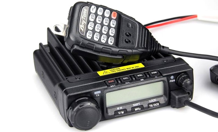 AnyTone AT-588 radiotelefon przewoźno-bazowy 70MHz 66-88MHz 35W (pasmo 4m)