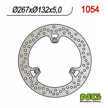 Ng Brzdový Kotúč Zadný Yamaha Yp 400 Majesty '04-'13, Xmax 400 '13-16, Hra