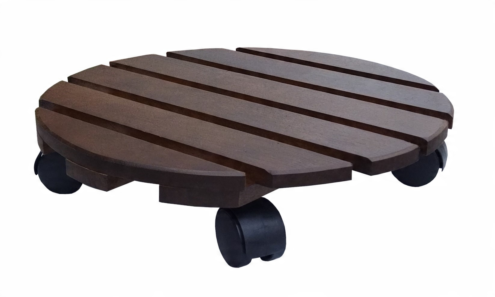 

Podstawka drewniana pod donice na kółkach 33cm