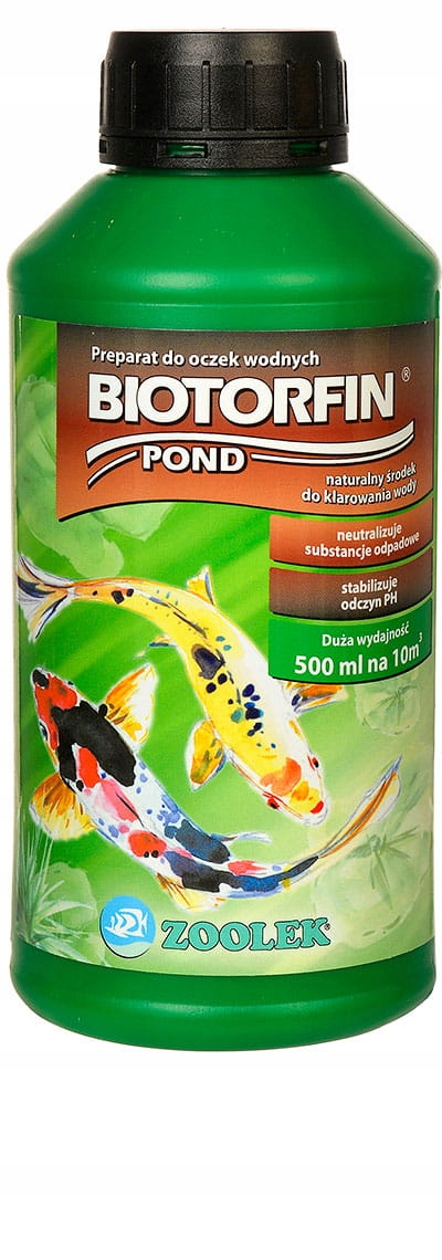 

Zoolek Biotorfin Pond 500ml Oczyszcza Wodę W Oczku