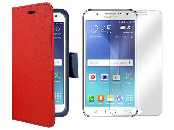 

Etui Do Samsung Galaxy J5 J500 Pokrowiec + Szkło