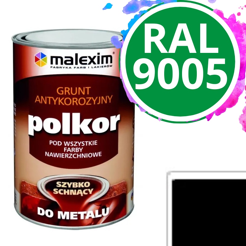 Podkład szybkoschnący Polkor Czarny 2.5 L