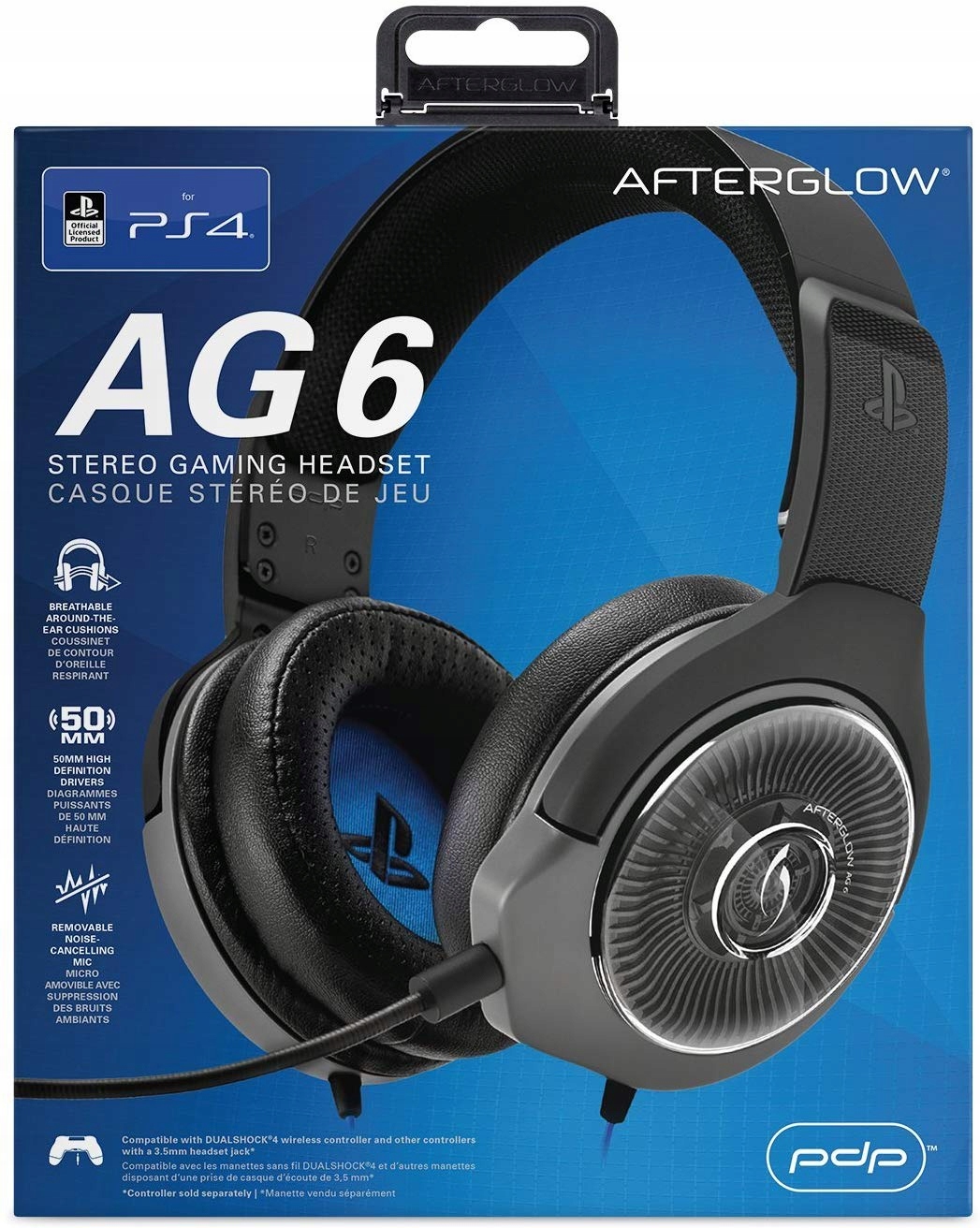 

Słuchawki do PS4 przewodowe Afterglow AG6 Pdp