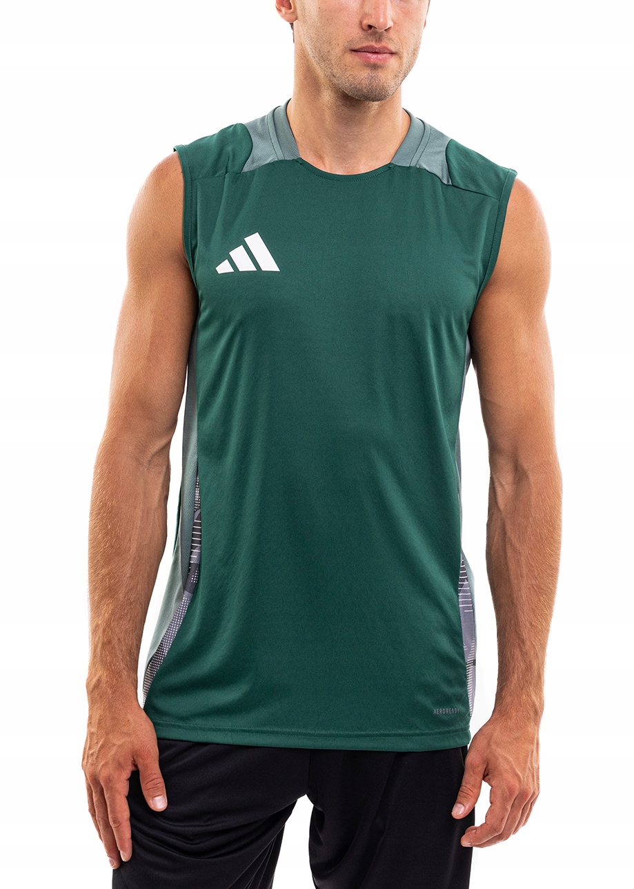Koszulka Męska Bez Rękawów adidas Tiro 24 Sportowa Treningowa roz. L