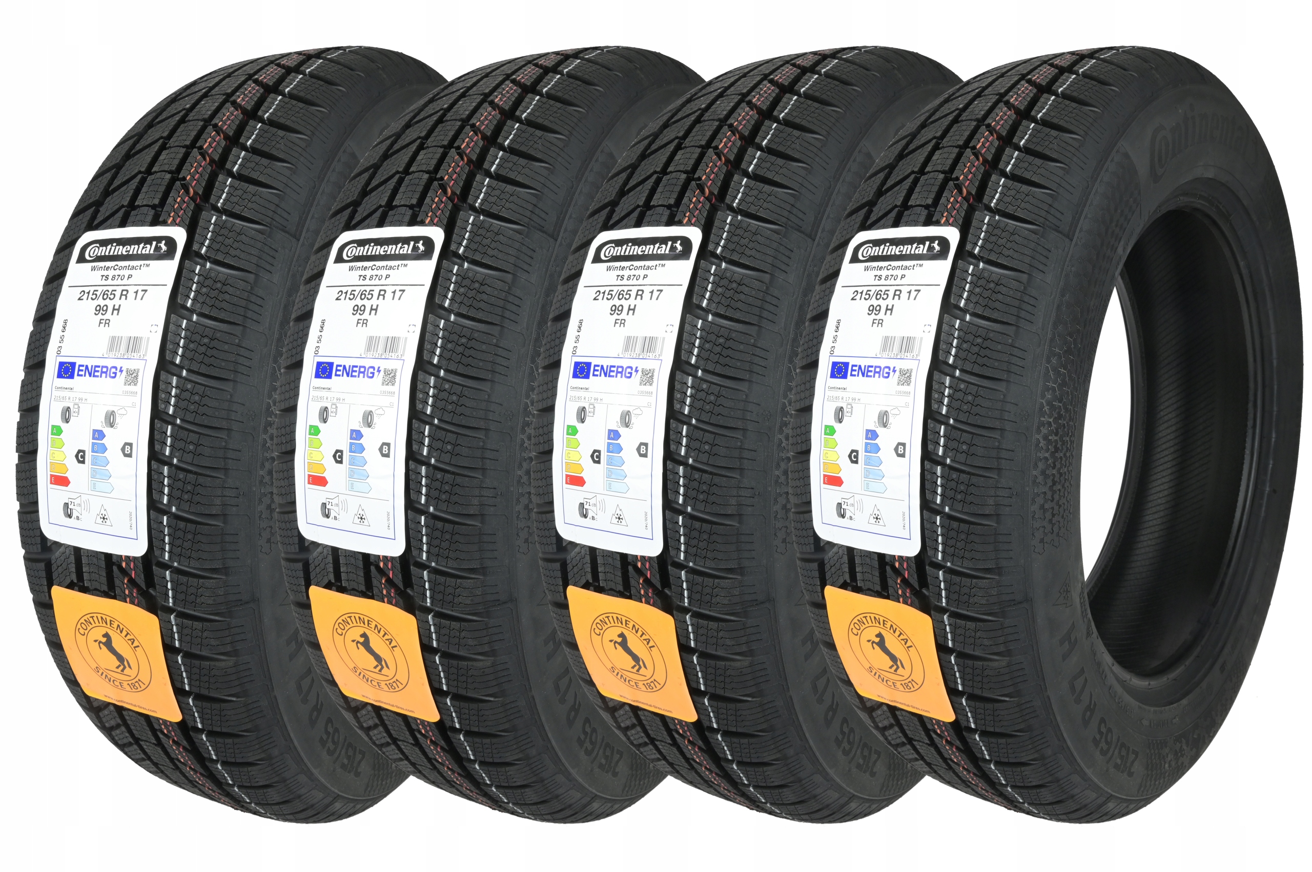 

4 x 215/65R17 99H Fr Ts 870 P Continental Zima