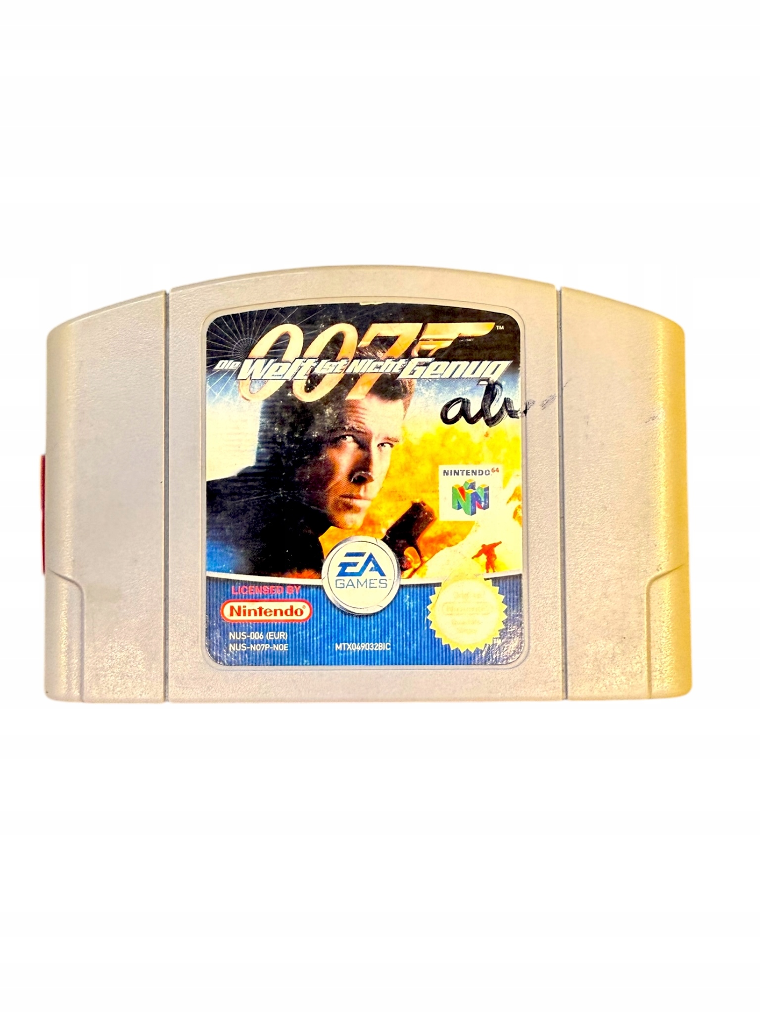 The World is Not Enough 007 Nintendo 64 pudełkowa