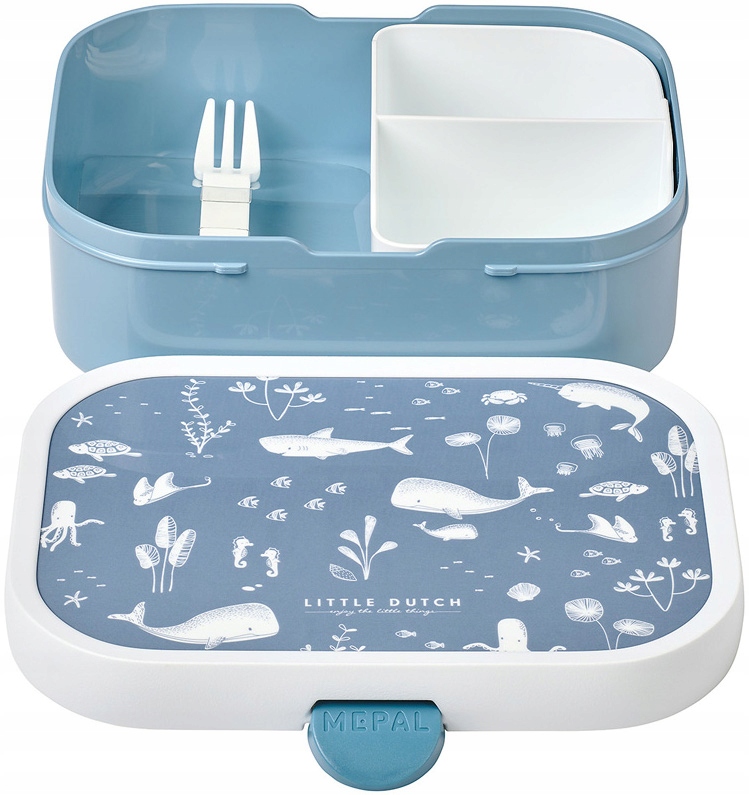 

Śniadaniówka szkolna Lunchbox Mepal Wieloryb 750ml