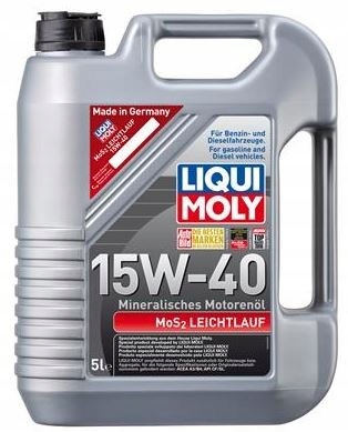 OLEJ 15W-40 MOS2 LEICHTLAUF SUPER 5L