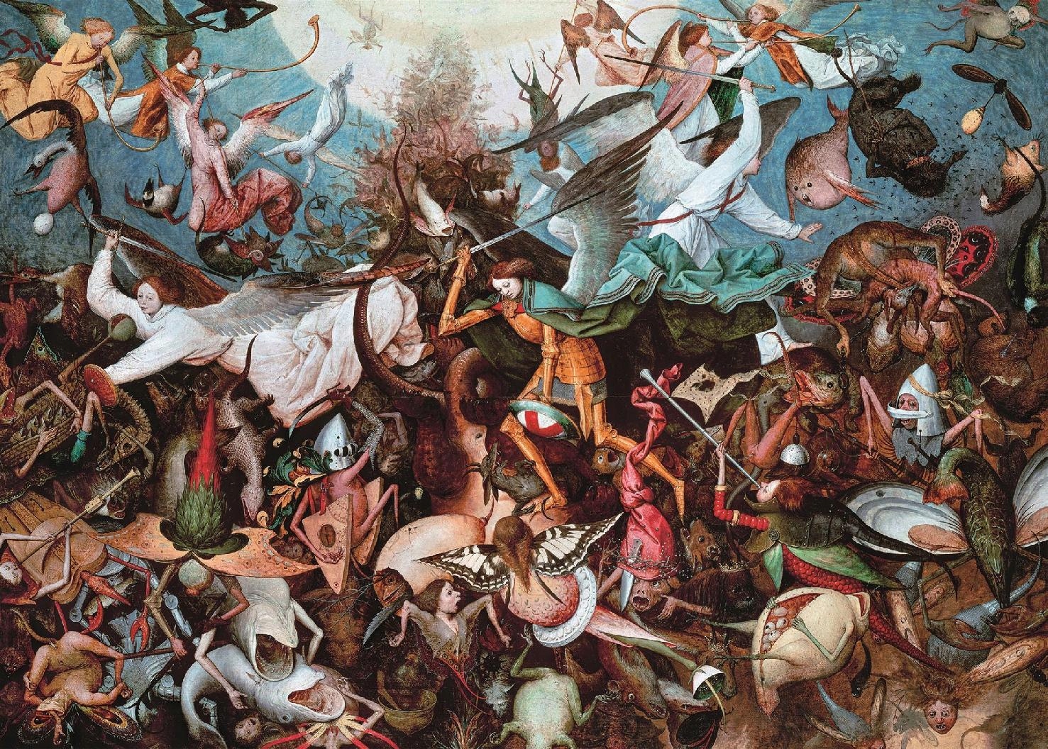 

Puzzle 1000 Museum Bruegel Upadek Aniołów Angels