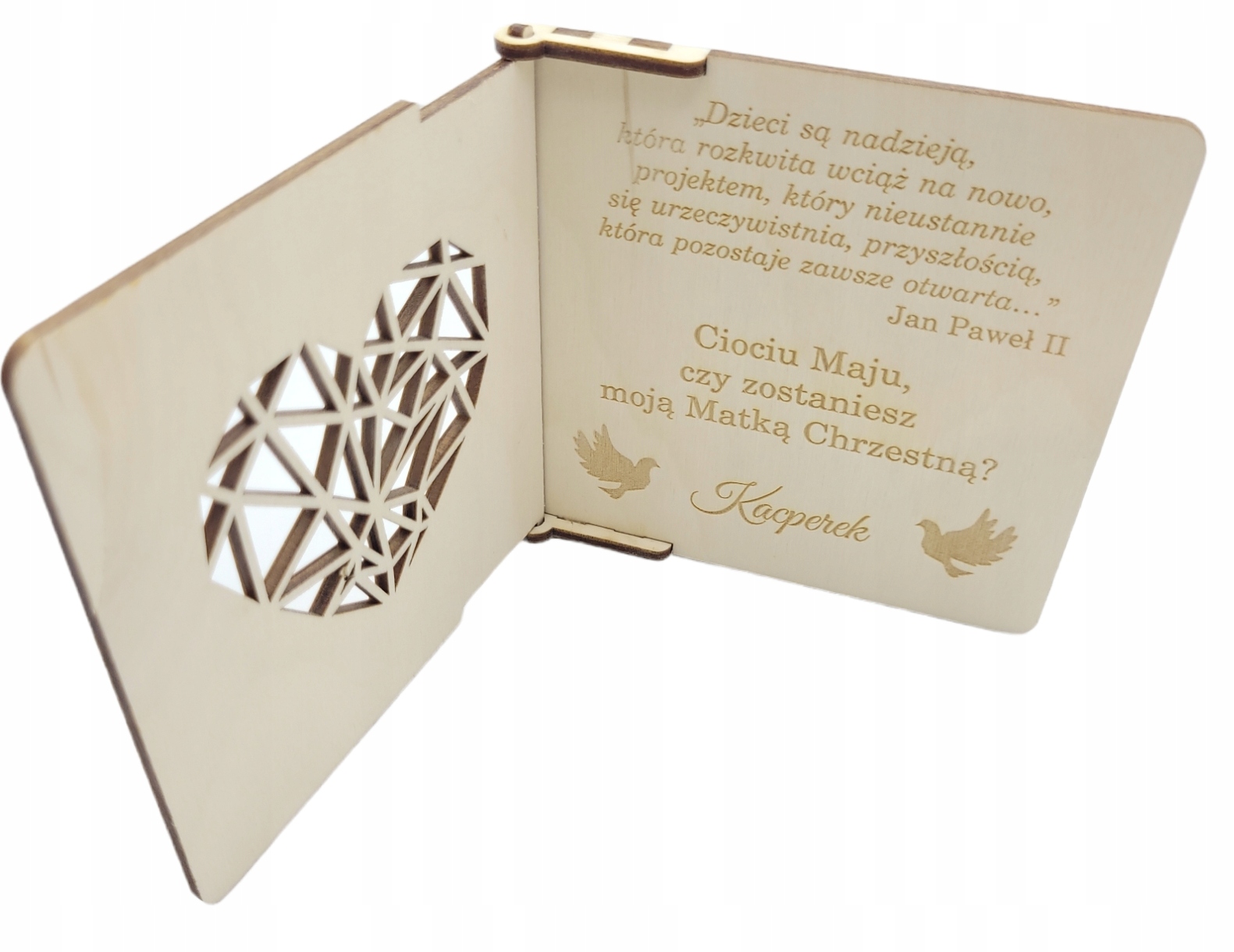 PROŚBA CIOCIU CZY ZOSTANIESZ MOJĄ CHRZESTNĄ EAN (GTIN) 5904305743257