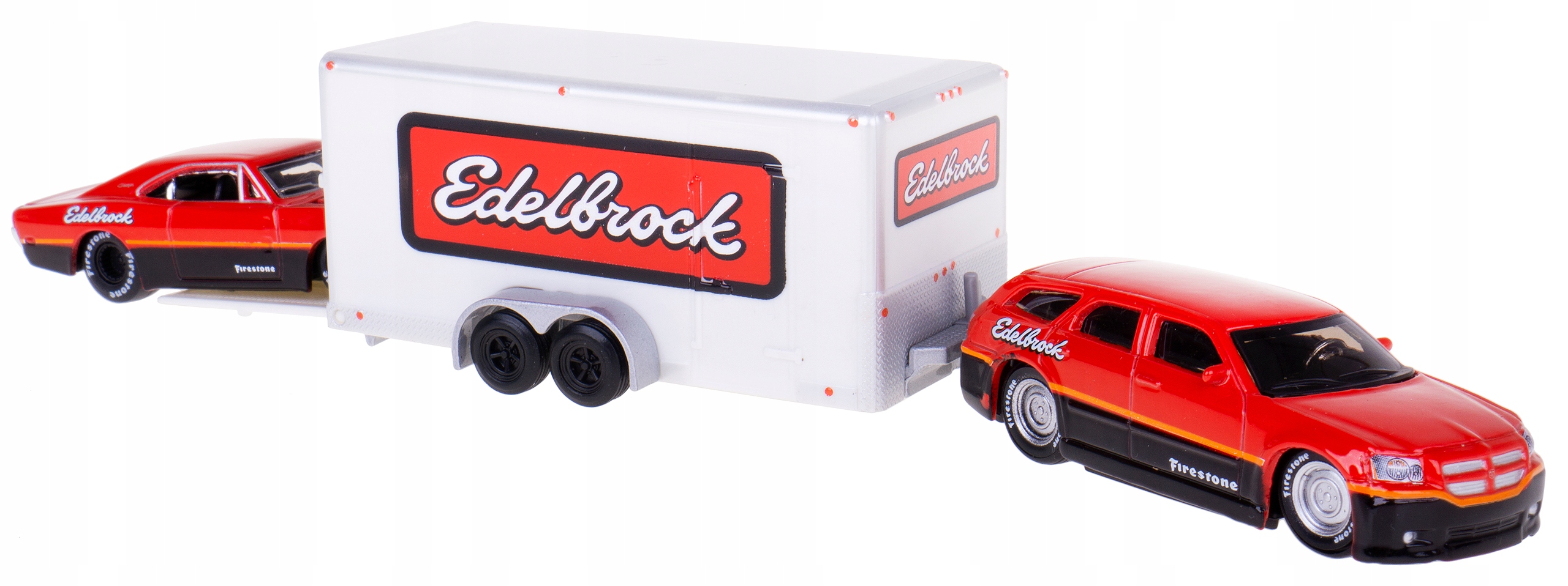 Dodge Magnum+dodge Charger +přívěs 1:64 Maisto