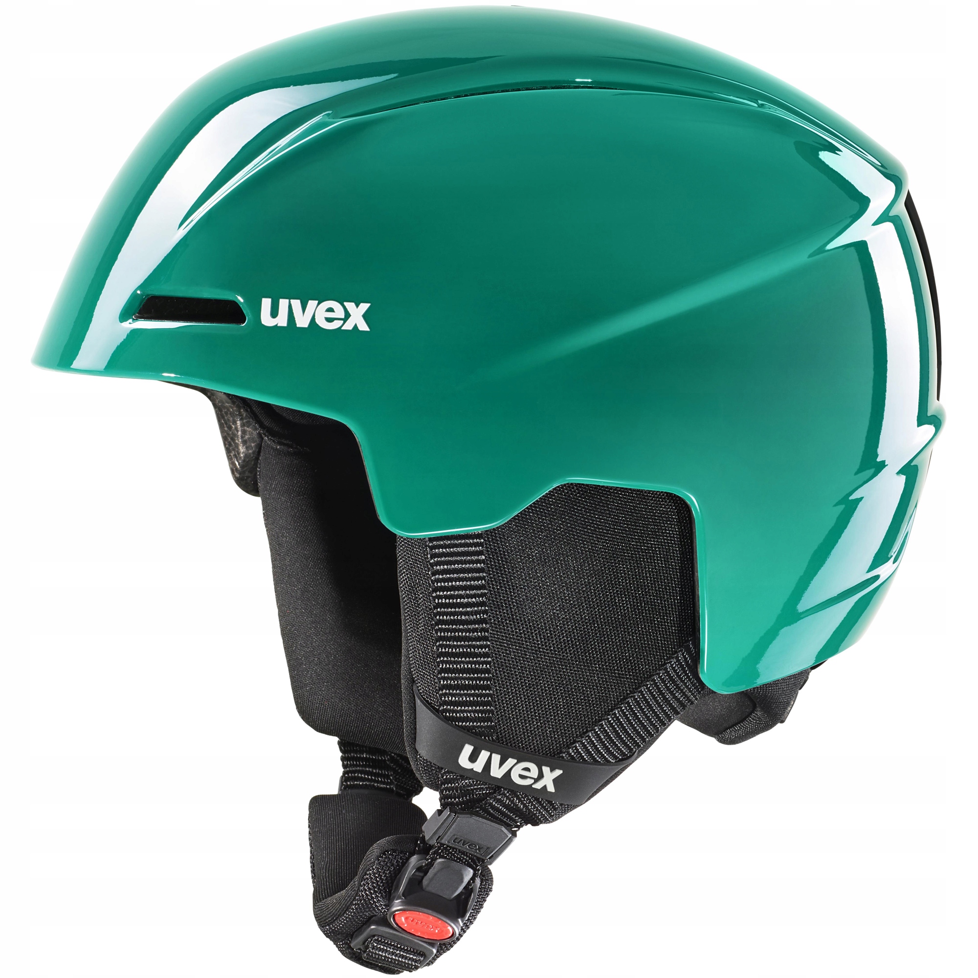 Dětská lyžařská přilba Uvex Viti zelená 51-55 cm